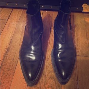 Pointed Prada Booties