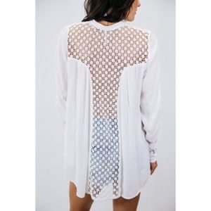 ✨NWT Free People The Best Top in Ivory✨