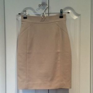 h&m khaki skirt