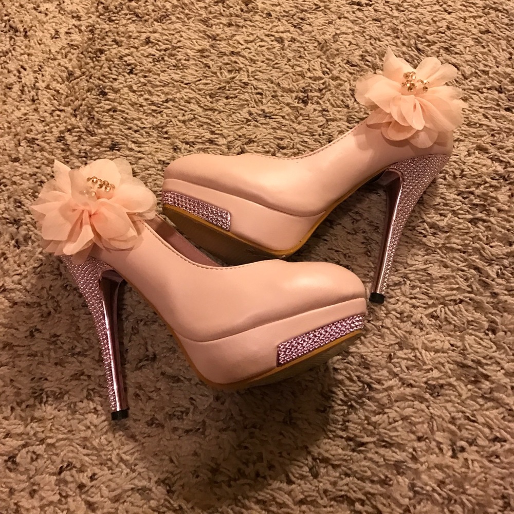Pink Wedding Shoes