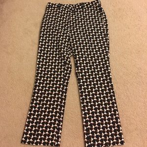 H&M Conscious navy/mustard pants