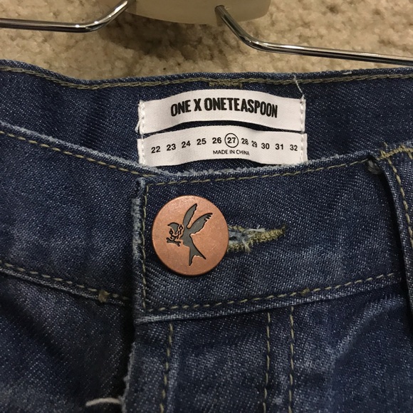 One Teaspoon Shorts - One Teaspoon Blue cult 27 Bonitas One Teaspoon Shorts - One Teaspoon Blue cult 27 Bonitas