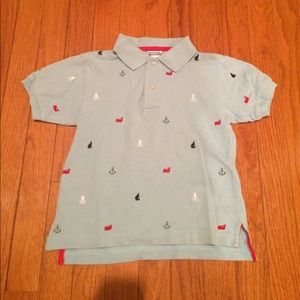 Heartstrings Polo with Nautical Item Pattern