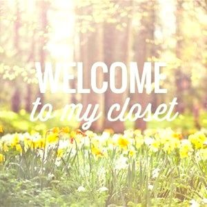 Welcome To My Closet!!!! Welcome To My Closet!!!! 