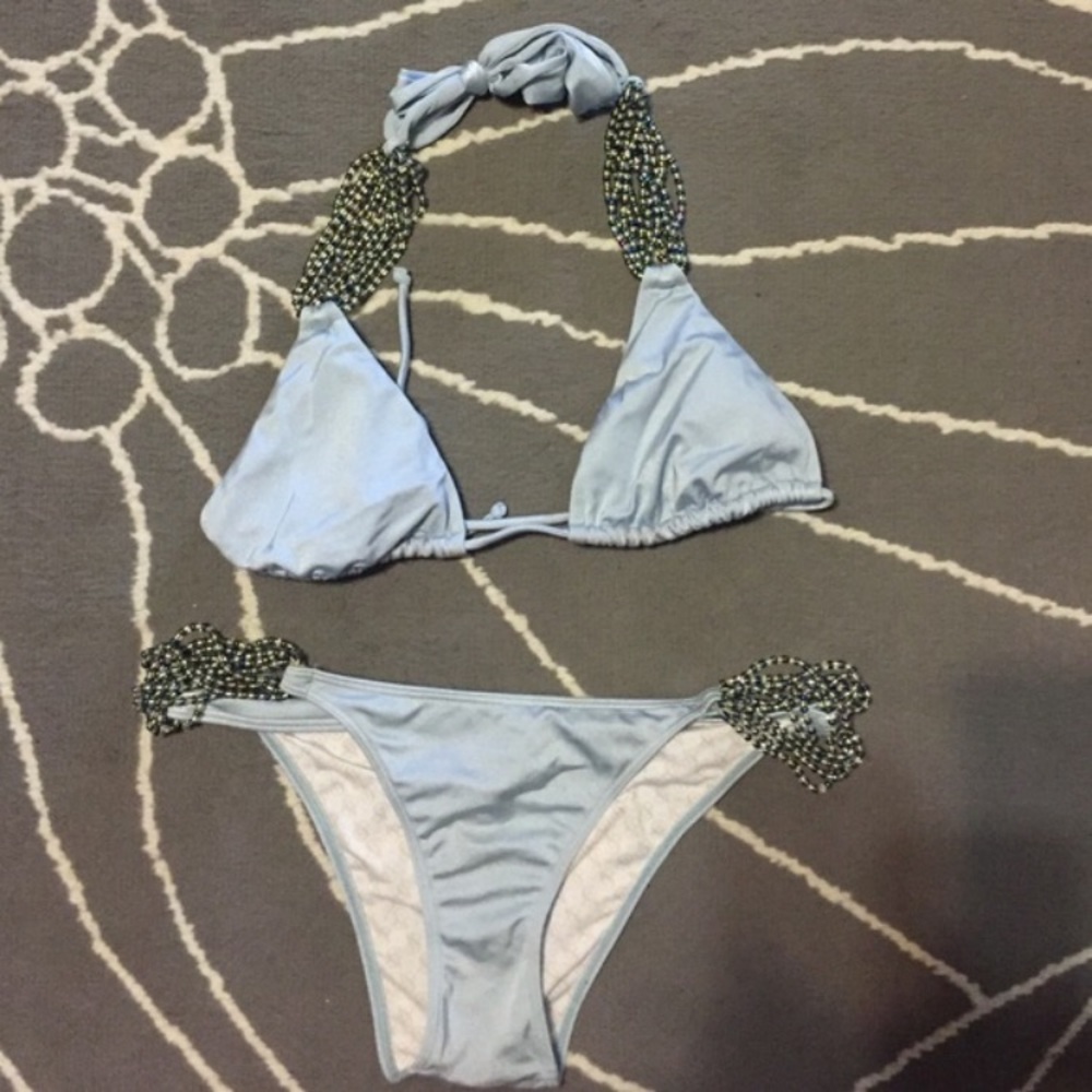 Victoria secret beaded bikini