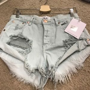 One Teaspoon Shorts - One Teaspoon Mickey Bandits 25 One Teaspoon Shorts - One Teaspoon Mickey Bandits 25