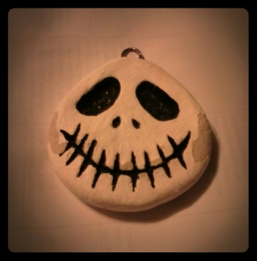 Glow in the Dark. Handmade pendant!