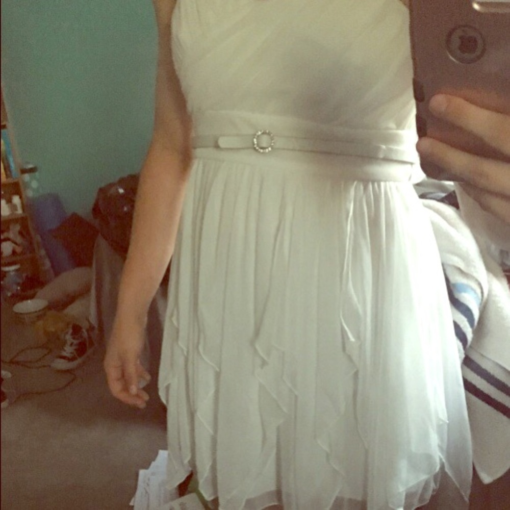 White dress