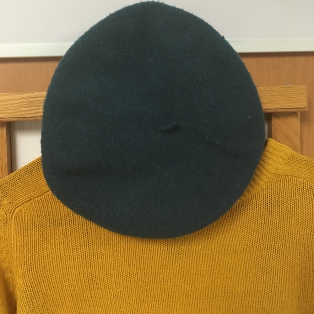 Forest green beret