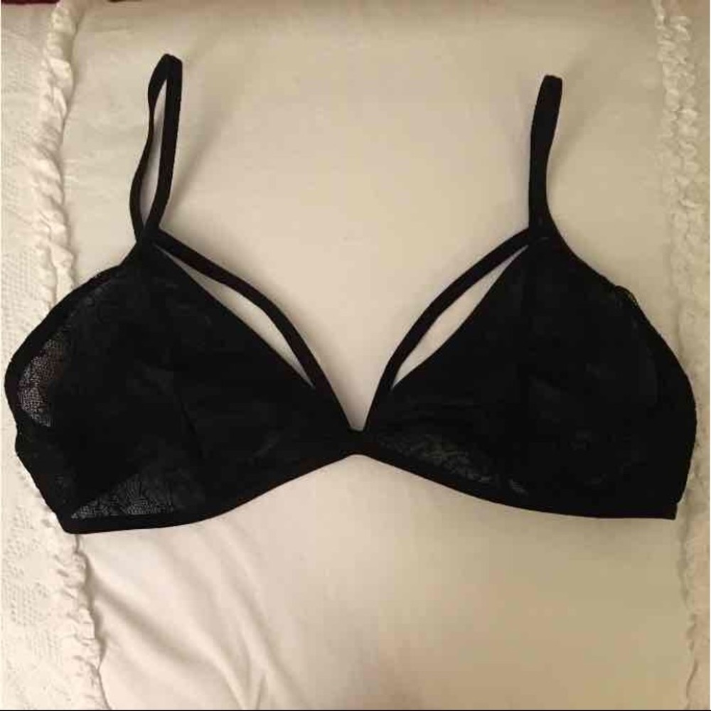 Black bralette