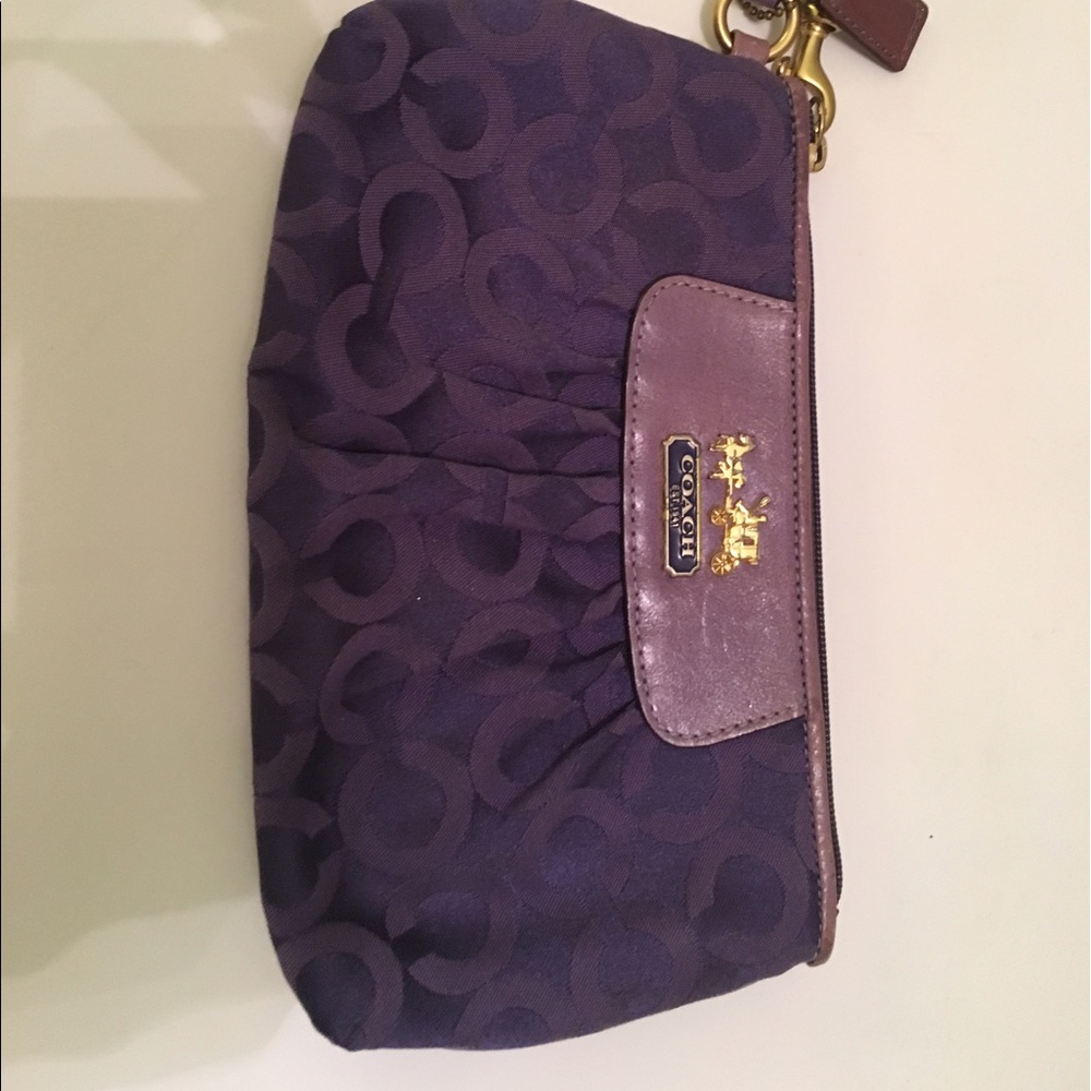 Coach handbag violet