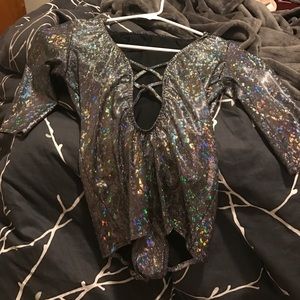 I heart raves body suite