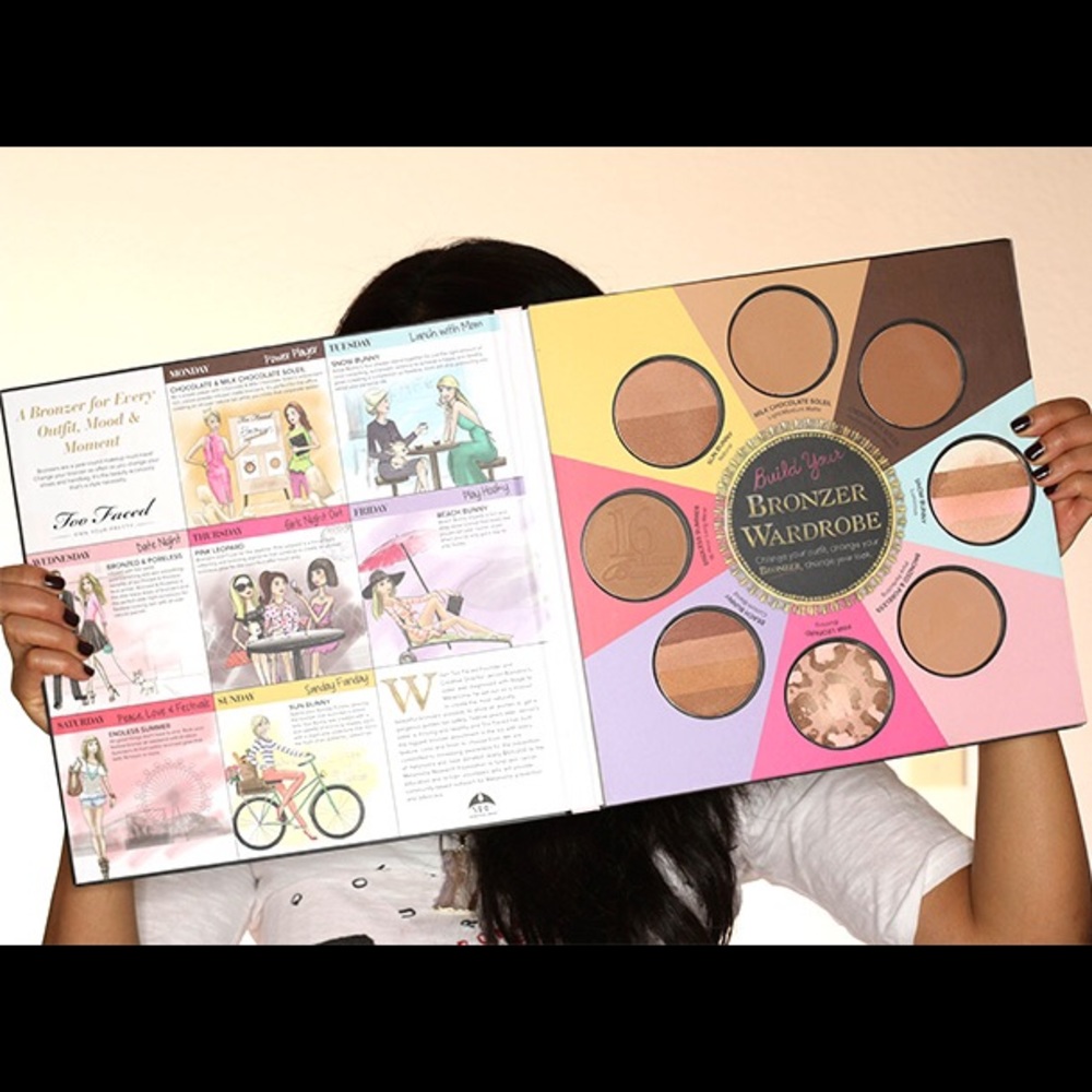 Limited edition bronzer pallete