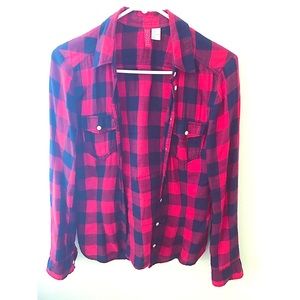 Red Plaid Flannel
