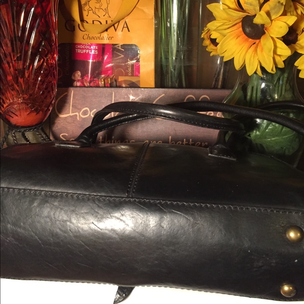 Fossil Leather Satchel Bag - Picture 4 of 8