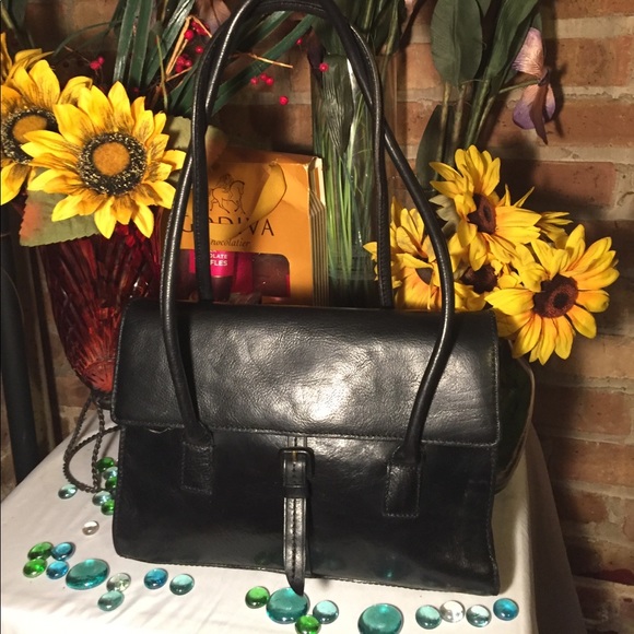 Fossil Leather Satchel Bag - Picture 2 of 8