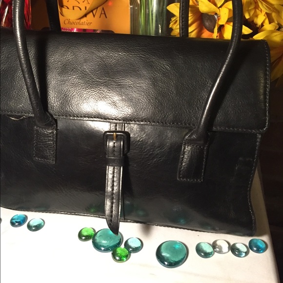 Fossil Leather Satchel Bag - Picture 3 of 8