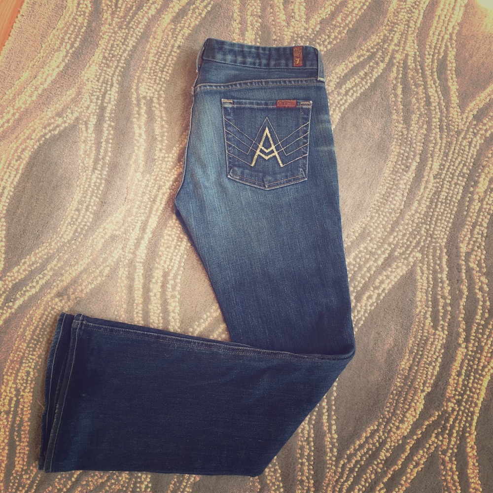 7 For All Mankind A-pocket denim jeans size 30