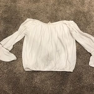 Pacsun off the shoulder crop top