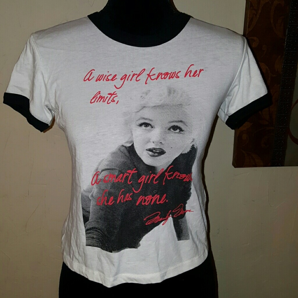 Marilyn Monroe fitted t-shirt sold
