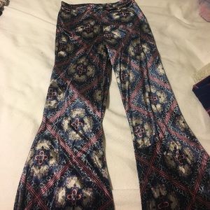 Printed pants