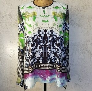 196) Clover Canyon l/s print blouse 196) Clover Canyon l/s print blouse