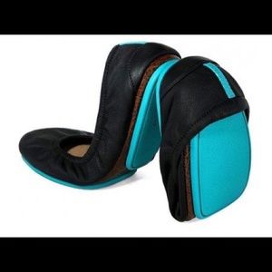 Matte Black Tieks Flats