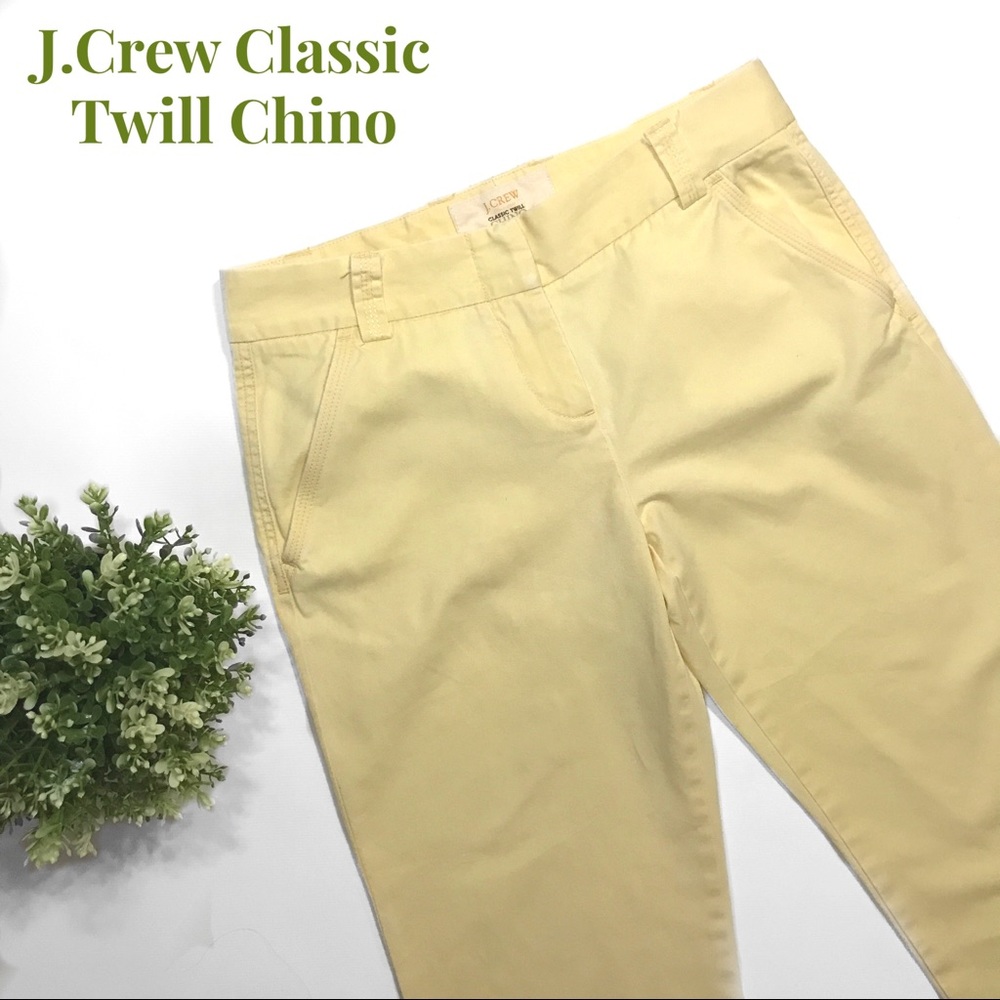 ✨SALE✨ J. Crew Classic Twill Chino Capri Size 2