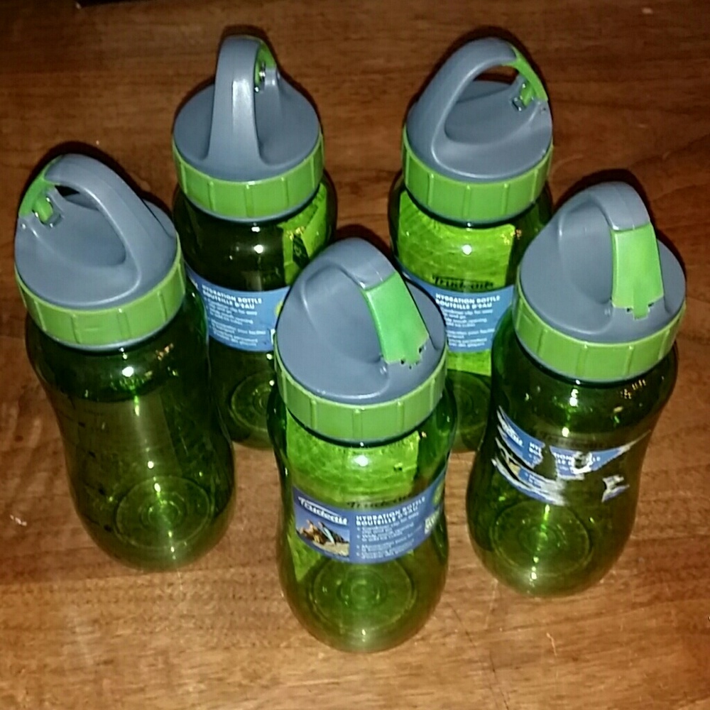 New Trudeau 5 piece lot Hydration Water Bottles