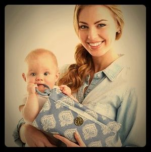 Mud Pie Lil Biter Bangle Bag Diaper Wipes Clutch