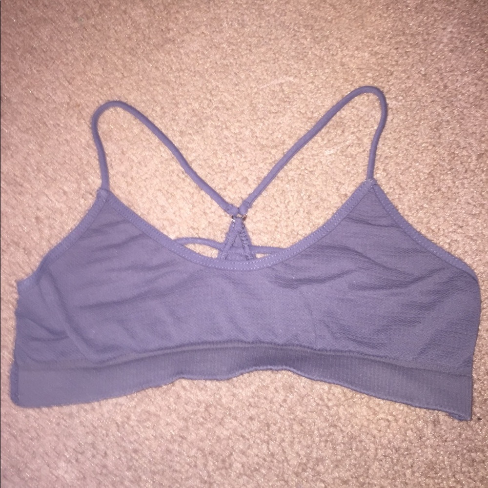 FREE PEOPLE grey Bralette