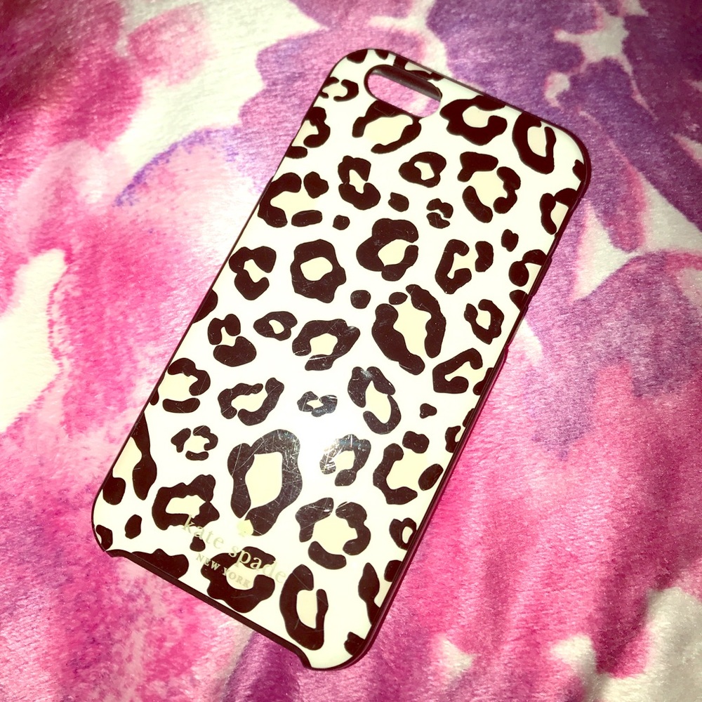 Kate spade cheetah print iPhone 6s case