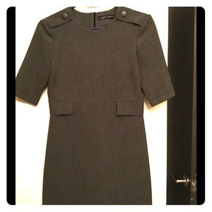 Zara grey work dress size XS