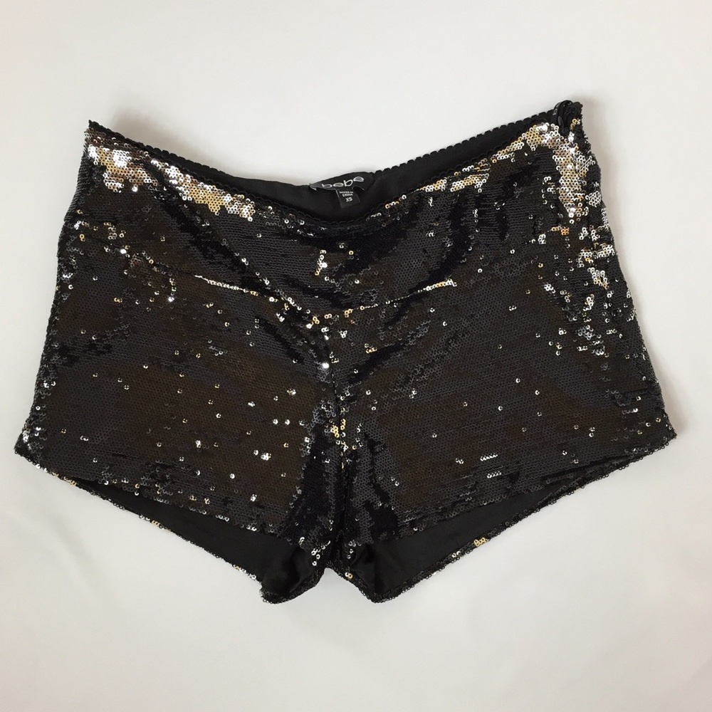 bebe Sequin Shorts