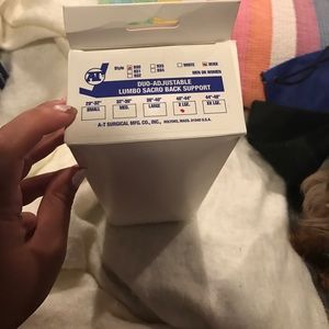 Duo-adjustable limbo back support brace