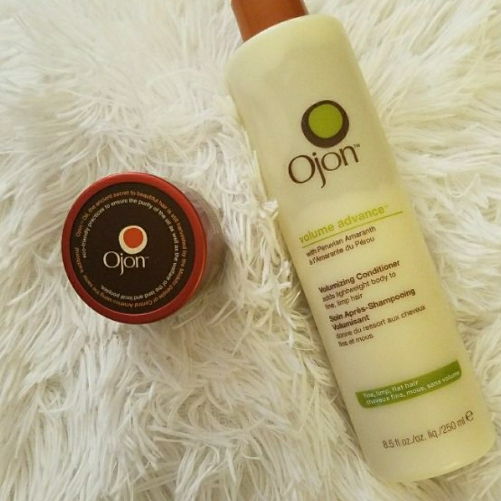 Ojon hair shampoo and deep conditioner