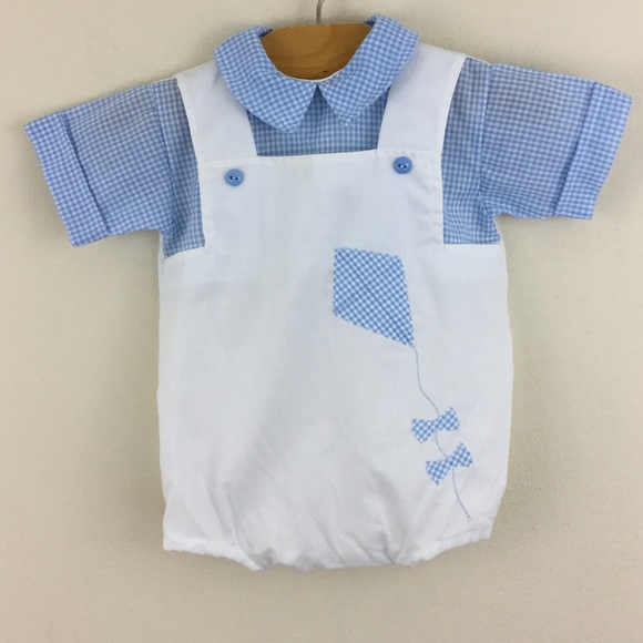 vintage baby boy romper