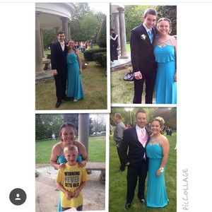 Light Blue Prom Dress