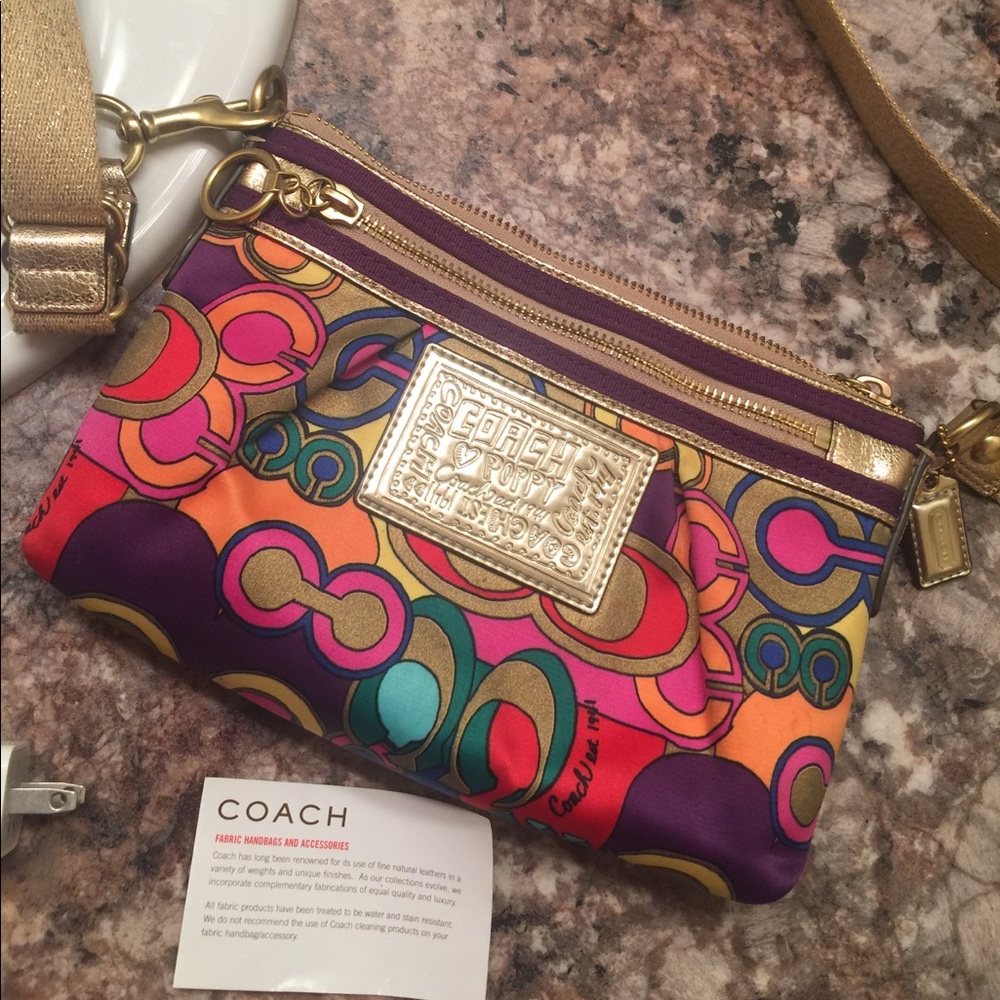 SOLD! 💥Authentic Coach poppy crossbody