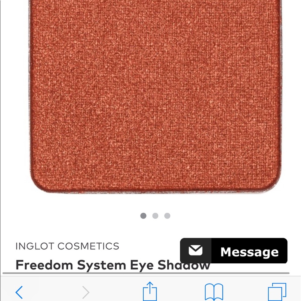 Inglot freedom pallete single eyeshadow