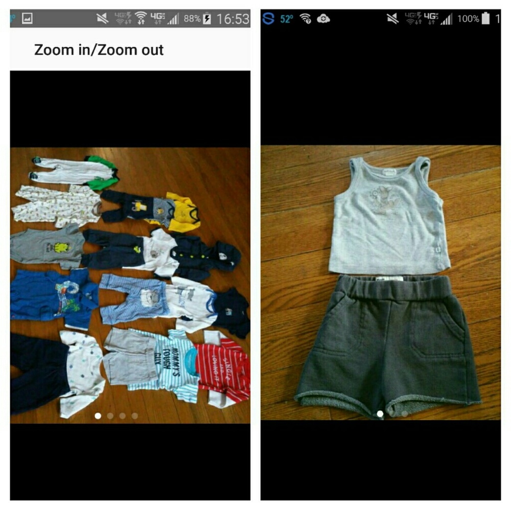Bundle Baby Boy Clothes, Size 3 Months