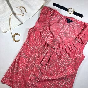 🐆 Banana Republic printed cheetah top 🐆