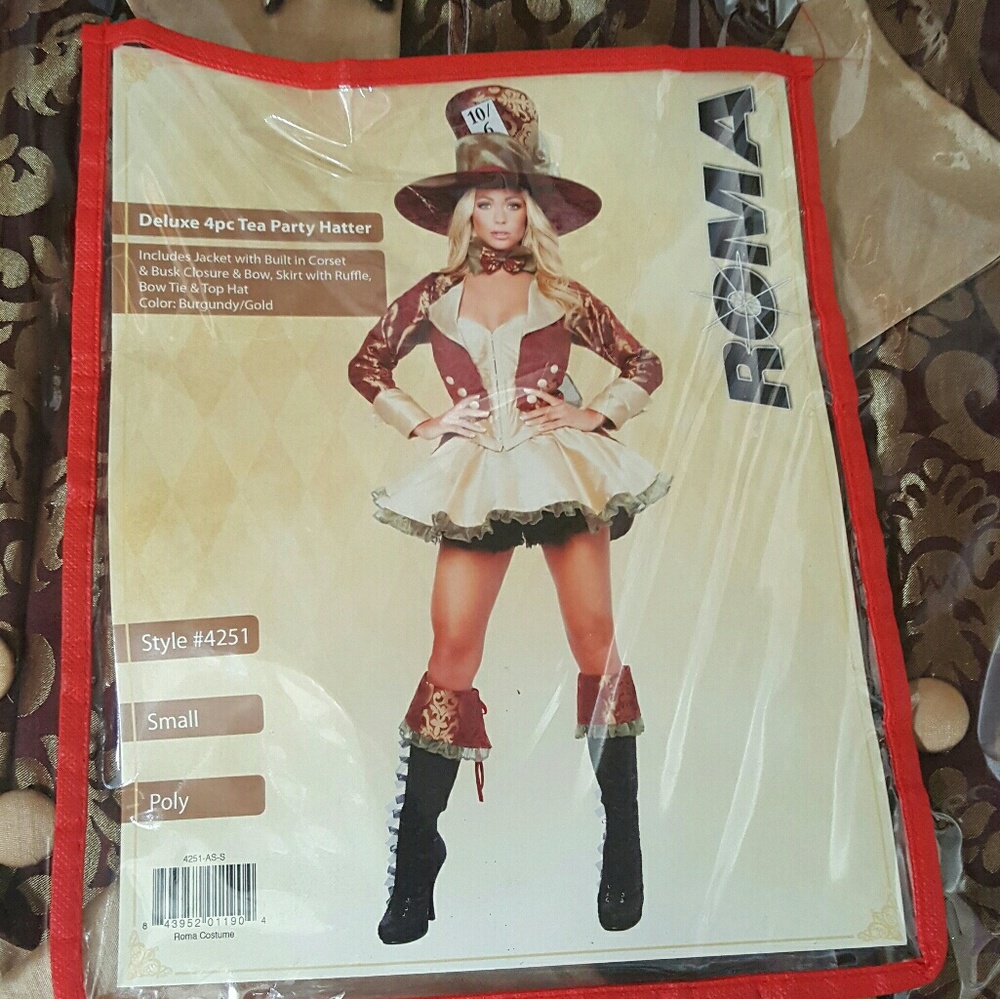 Sexy Mad Hatter women's costume New in packaging