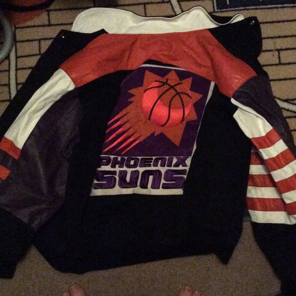 Phoenix Suns leather jacket