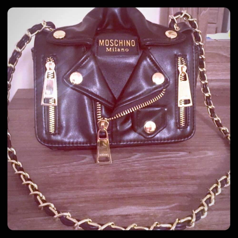 Black handbag