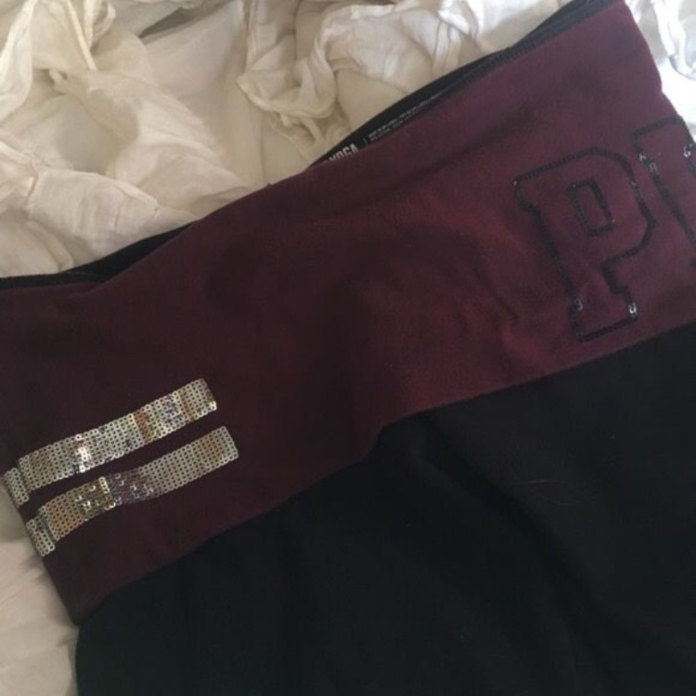 PINK skinny yoga pants