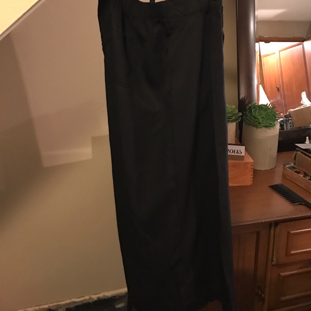 Black culottes