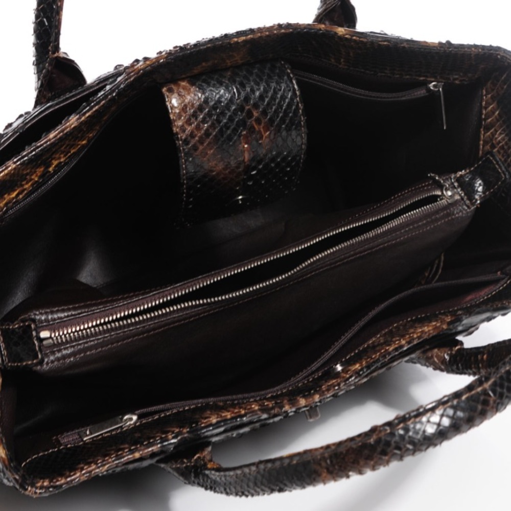 Chanel Python Cerf Tote - Picture 3 of 4