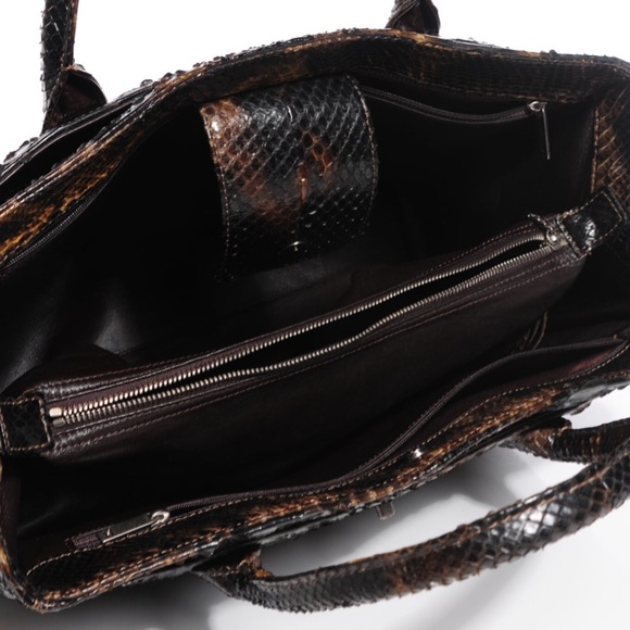 Chanel Python Cerf Tote - Picture 3 of 4