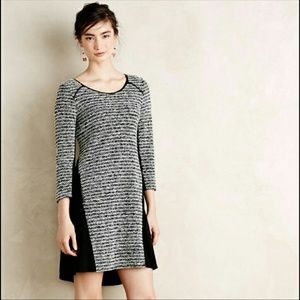 Anthro striped knit dress by Maeve